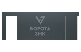 Противопожарные откатные ворота для паркинга 2000×3000 ЗМК-9598