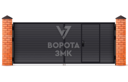 Распашные ворота 1750×1750 ЗМК-5217